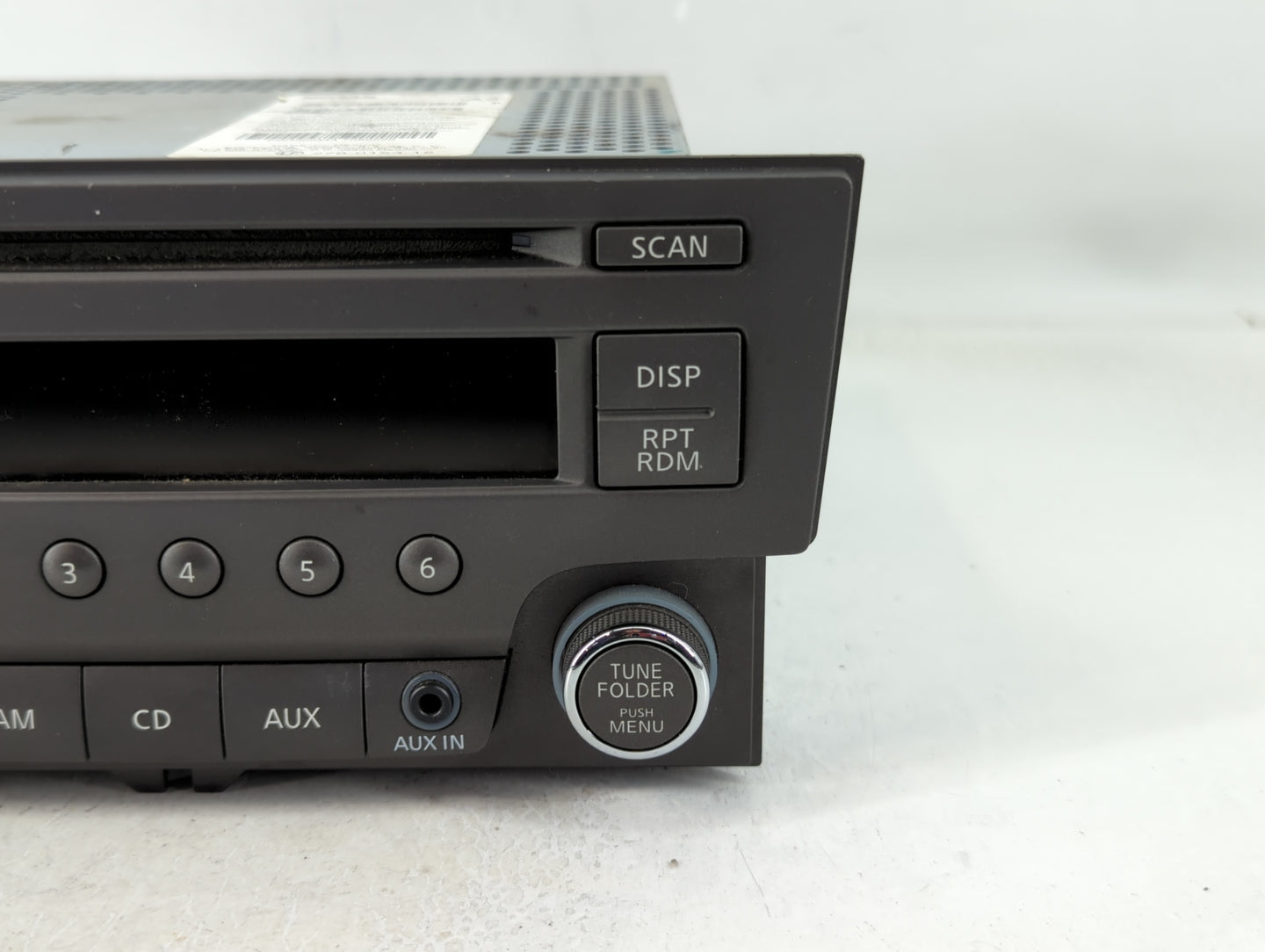 2013-2014 Nissan Sentra Radio AM FM Cd Player Receiver Replacement P/N:28185 3RA2A Fits Fits 2013 2014 OEM Used Auto Parts -