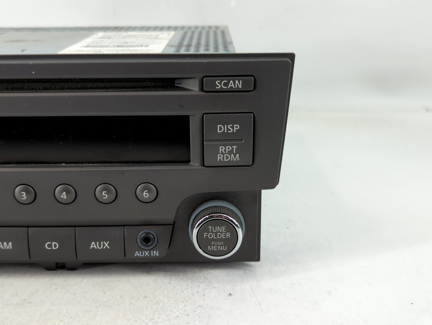 2013-2014 Nissan Sentra Radio AM FM Cd Player Receiver Replacement P/N:28185 3RA2A Fits Fits 2013 2014 OEM Used Auto Parts -