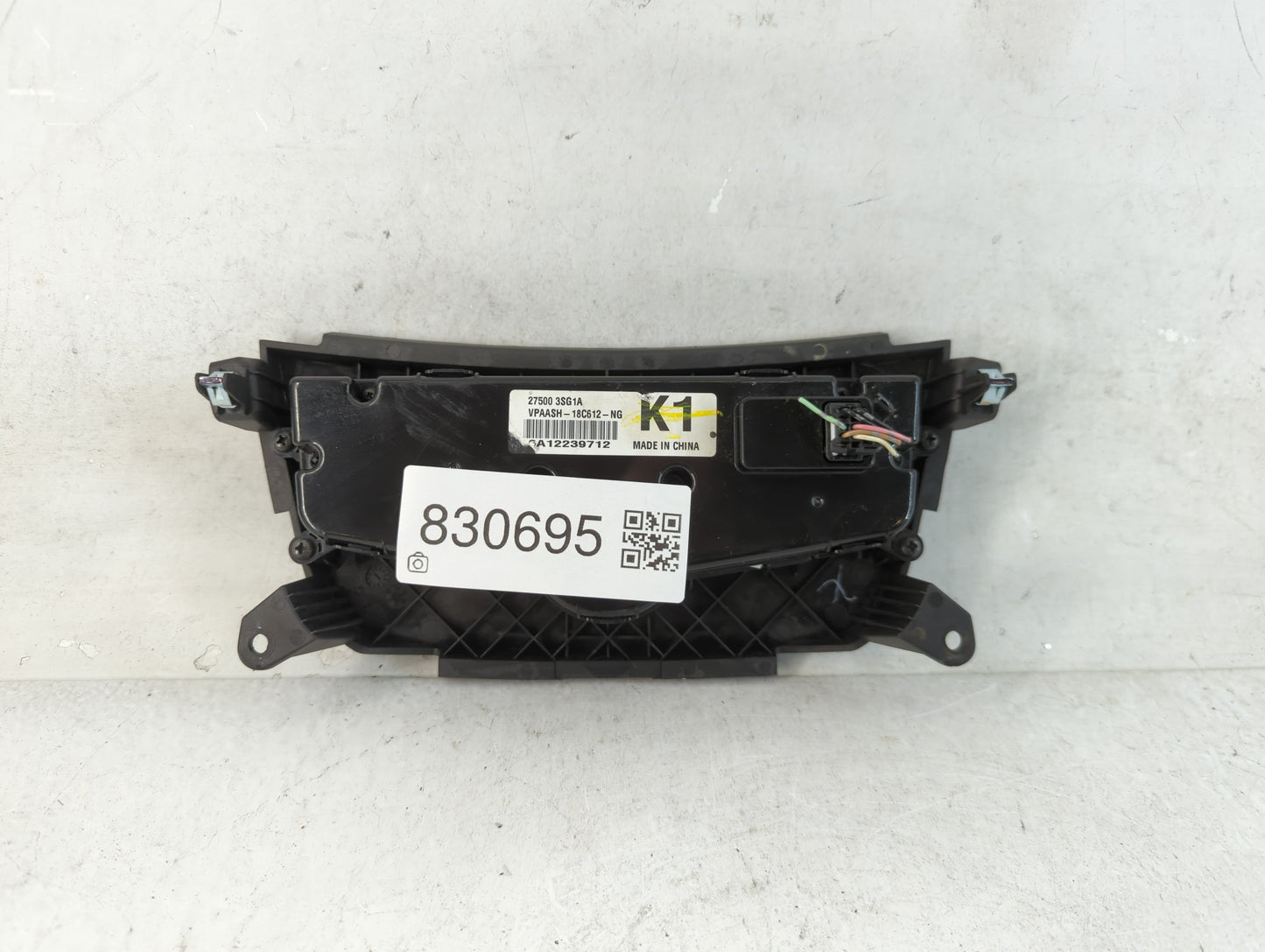 2013-2014 Nissan Sentra Climate Control Module Temperature AC/Heater Replacement P/N:27500 3SG1A Fits Fits 2013 2014 OEM Use