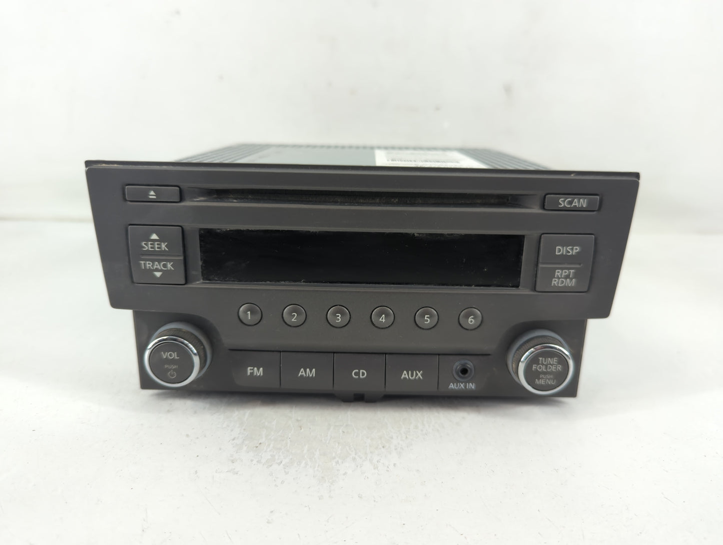2013 Nissan Sentra Radio AM FM Cd Player Receiver Replacement P/N:28185 3RA2A Fits Fits 2014 OEM Used Auto Parts - Oemusedau