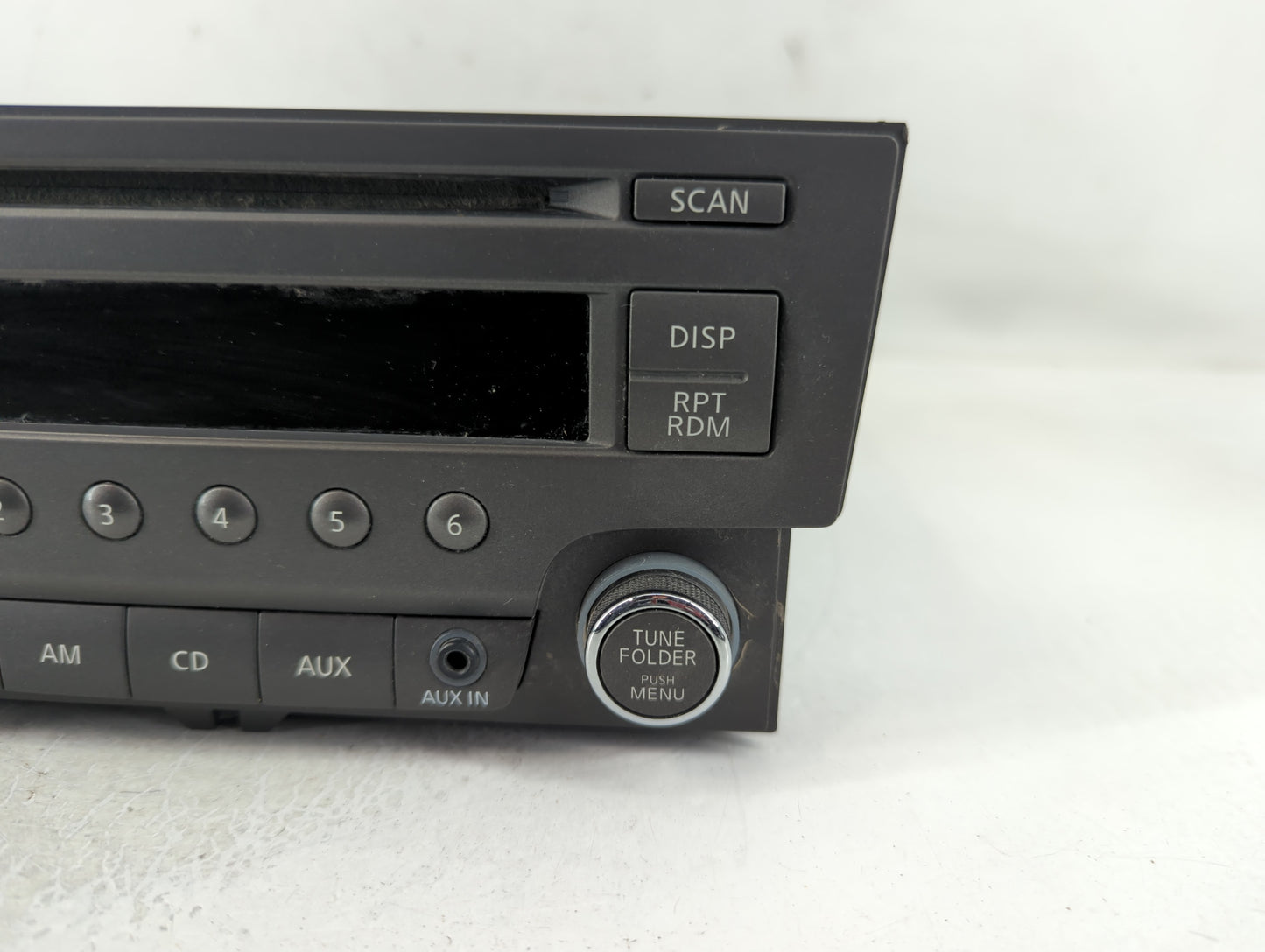 2013 Nissan Sentra Radio AM FM Cd Player Receiver Replacement P/N:28185 3RA2A Fits Fits 2014 OEM Used Auto Parts - Oemusedau