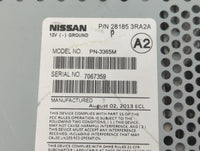 2013 Nissan Sentra Radio AM FM Cd Player Receiver Replacement P/N:28185 3RA2A Fits Fits 2014 OEM Used Auto Parts - Oemusedau