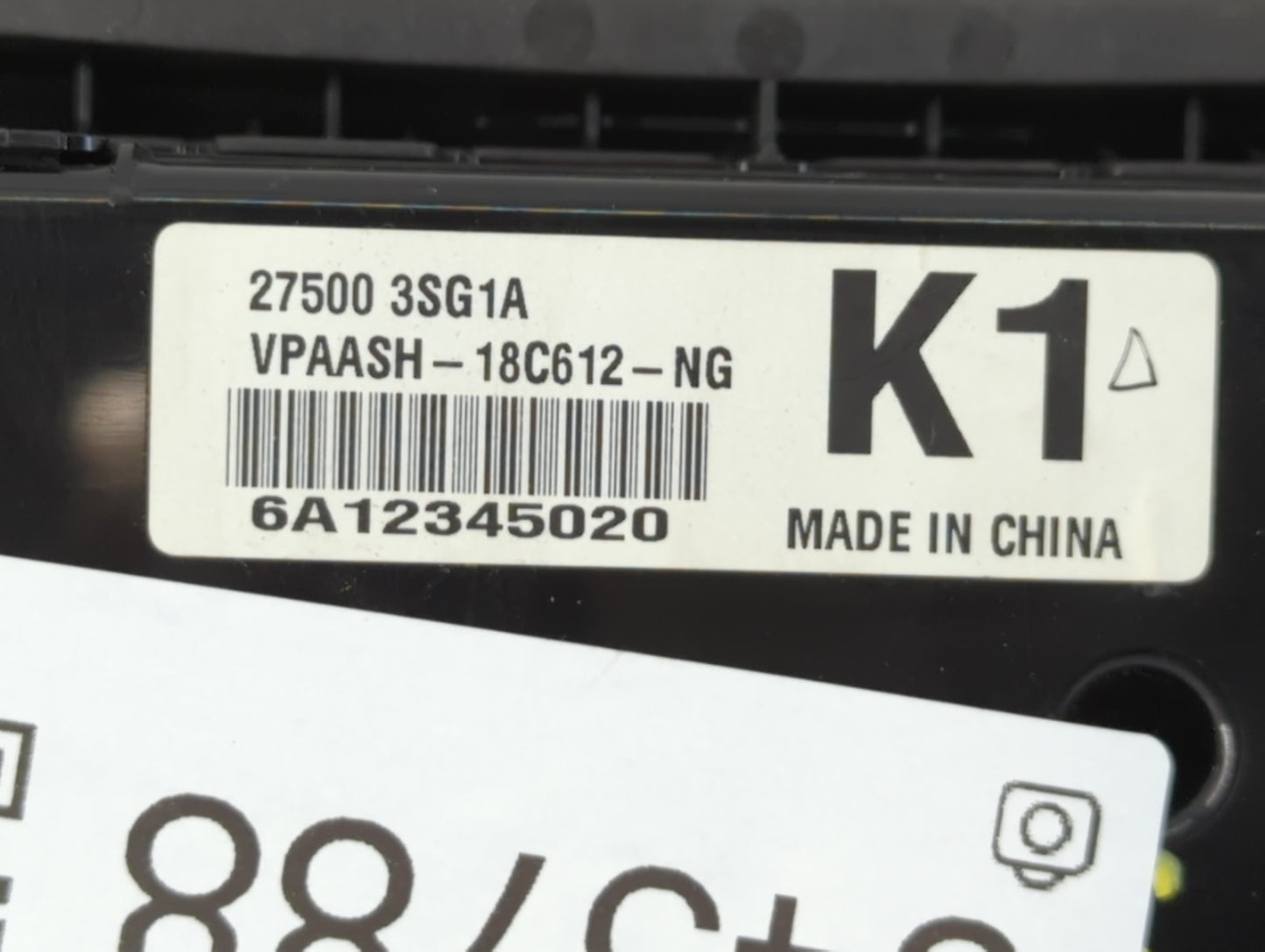 2013-2014 Nissan Sentra Climate Control Module Temperature AC/Heater Replacement P/N:27500 3SG1A 6A12345020 Fits Fits 2013 2