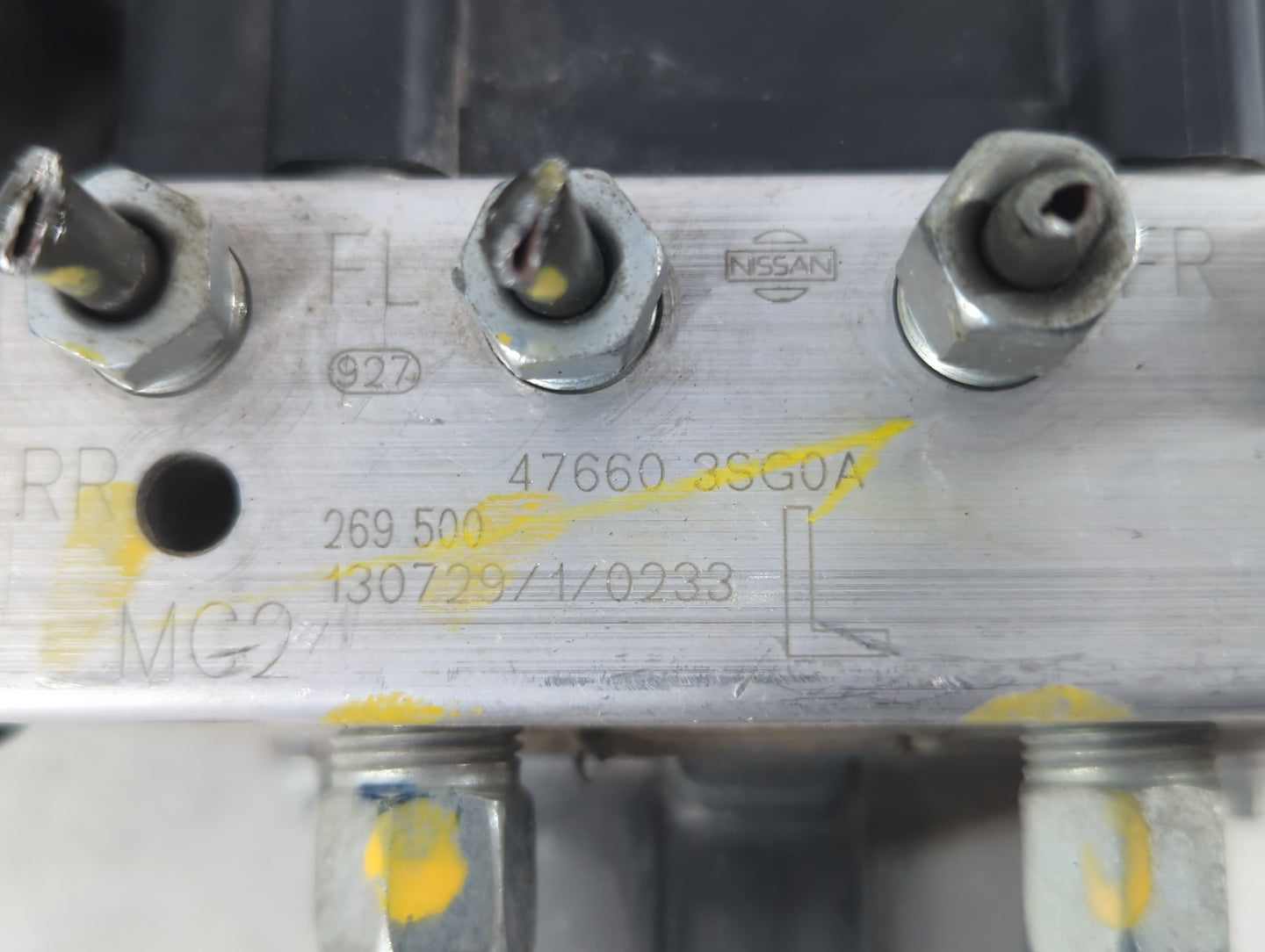 2013-2014 Nissan Sentra ABS Pump Control Module Replacement P/N:47660 3SG0A Fits Fits 2013 2014 OEM Used Auto Parts - Oemuse