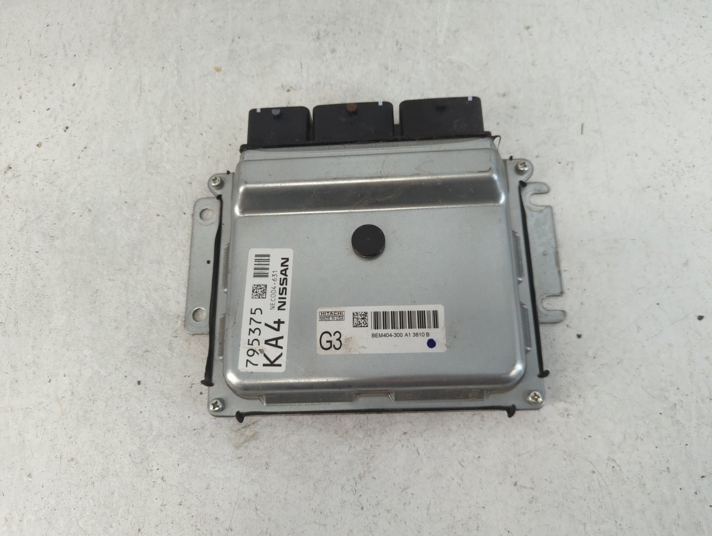 2013-2015 Nissan Sentra PCM Engine Control Computer ECU ECM PCU OEM P/N:NEC004-631 Fits Fits 2013 2014 2015 OEM Used Auto Pa
