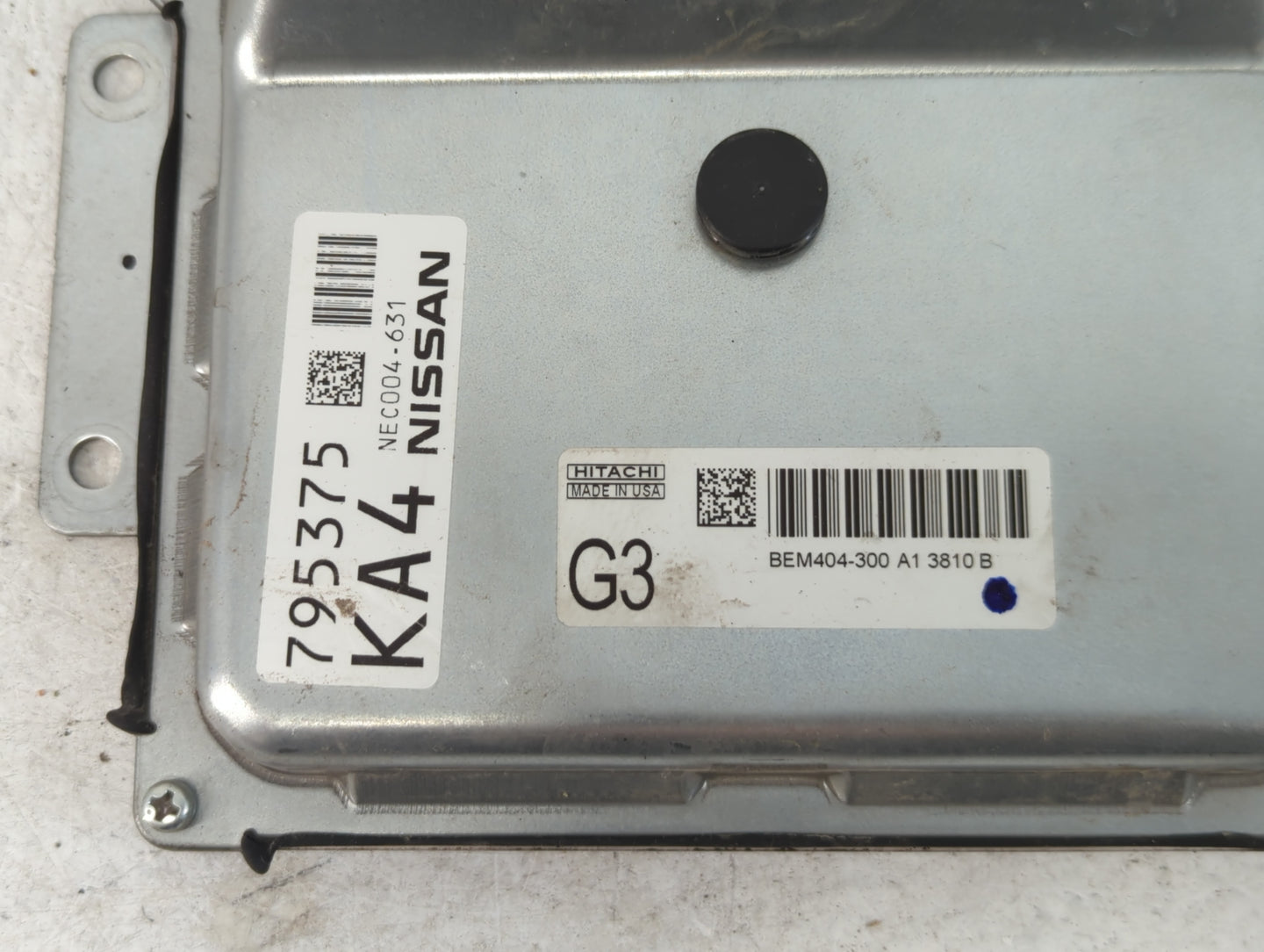 2013-2015 Nissan Sentra PCM Engine Control Computer ECU ECM PCU OEM P/N:NEC004-631 Fits Fits 2013 2014 2015 OEM Used Auto Pa