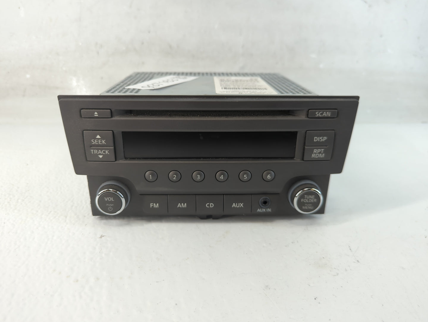 2013-2014 Nissan Sentra Radio AM FM Cd Player Receiver Replacement P/N:28185 3RA2A Fits Fits 2013 2014 OEM Used Auto Parts -