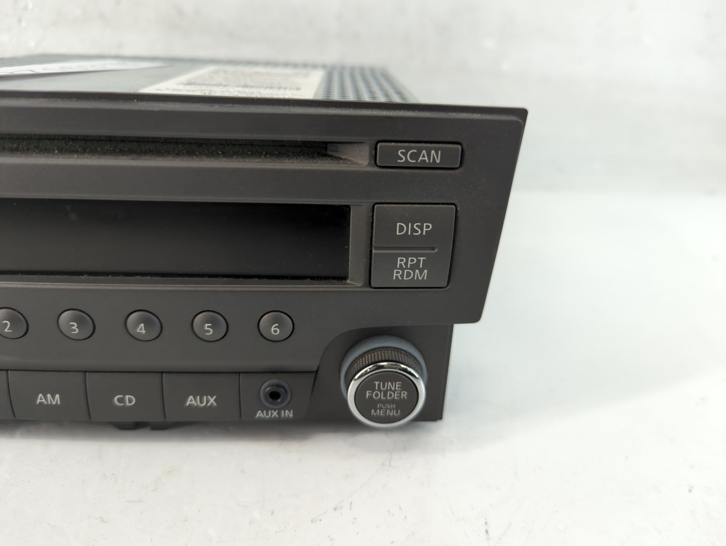 2013-2014 Nissan Sentra Radio AM FM Cd Player Receiver Replacement P/N:28185 3RA2A Fits Fits 2013 2014 OEM Used Auto Parts -