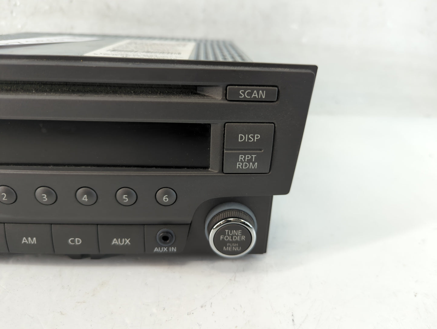 2013-2014 Nissan Sentra Radio AM FM Cd Player Receiver Replacement P/N:28185 3RA2A Fits Fits 2013 2014 OEM Used Auto Parts -