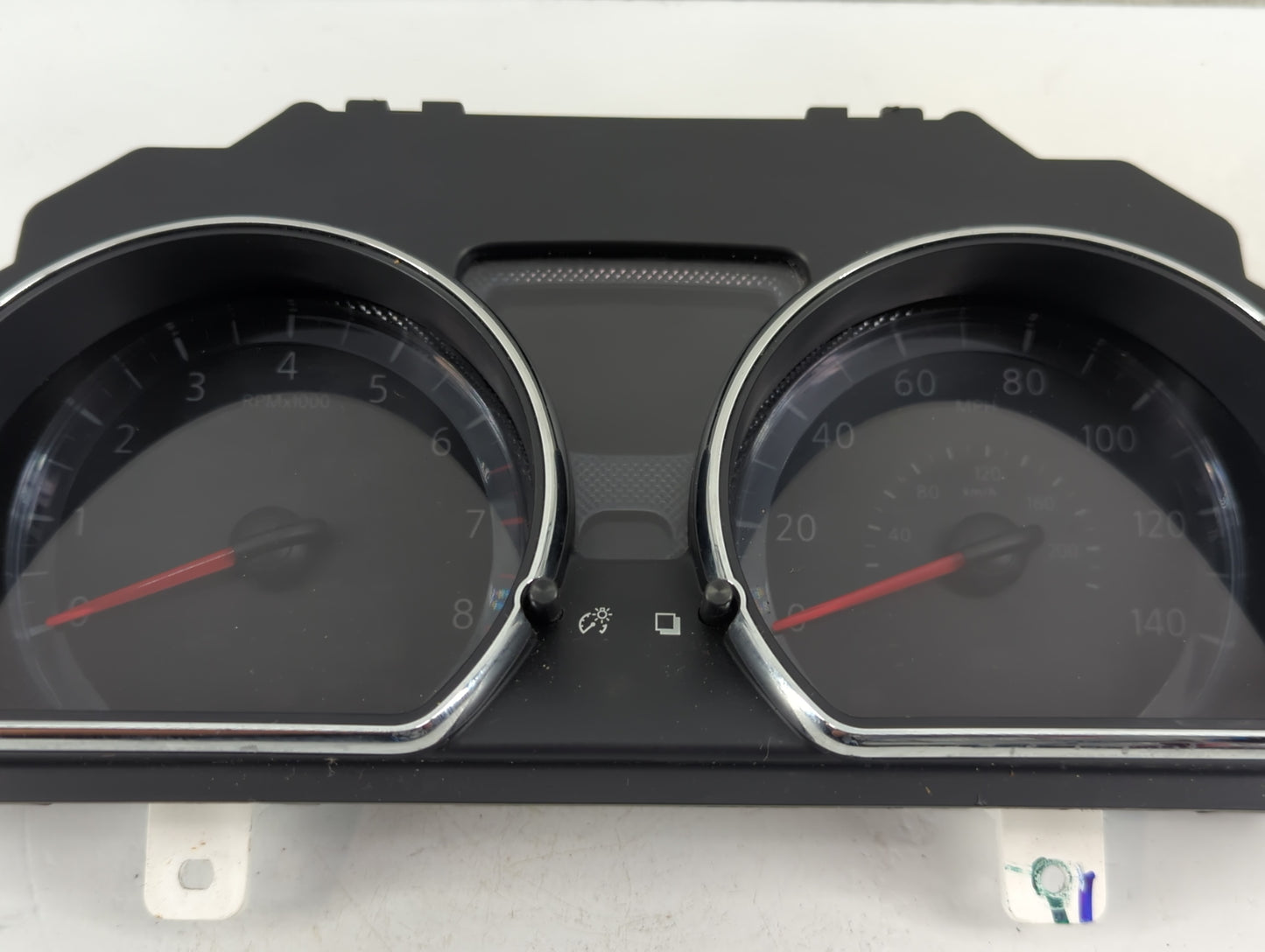 2013 Nissan Versa Instrument Cluster Speedometer Gauges P/N:248109KA0A Fits OEM Used Auto Parts - Oemusedautoparts1.com