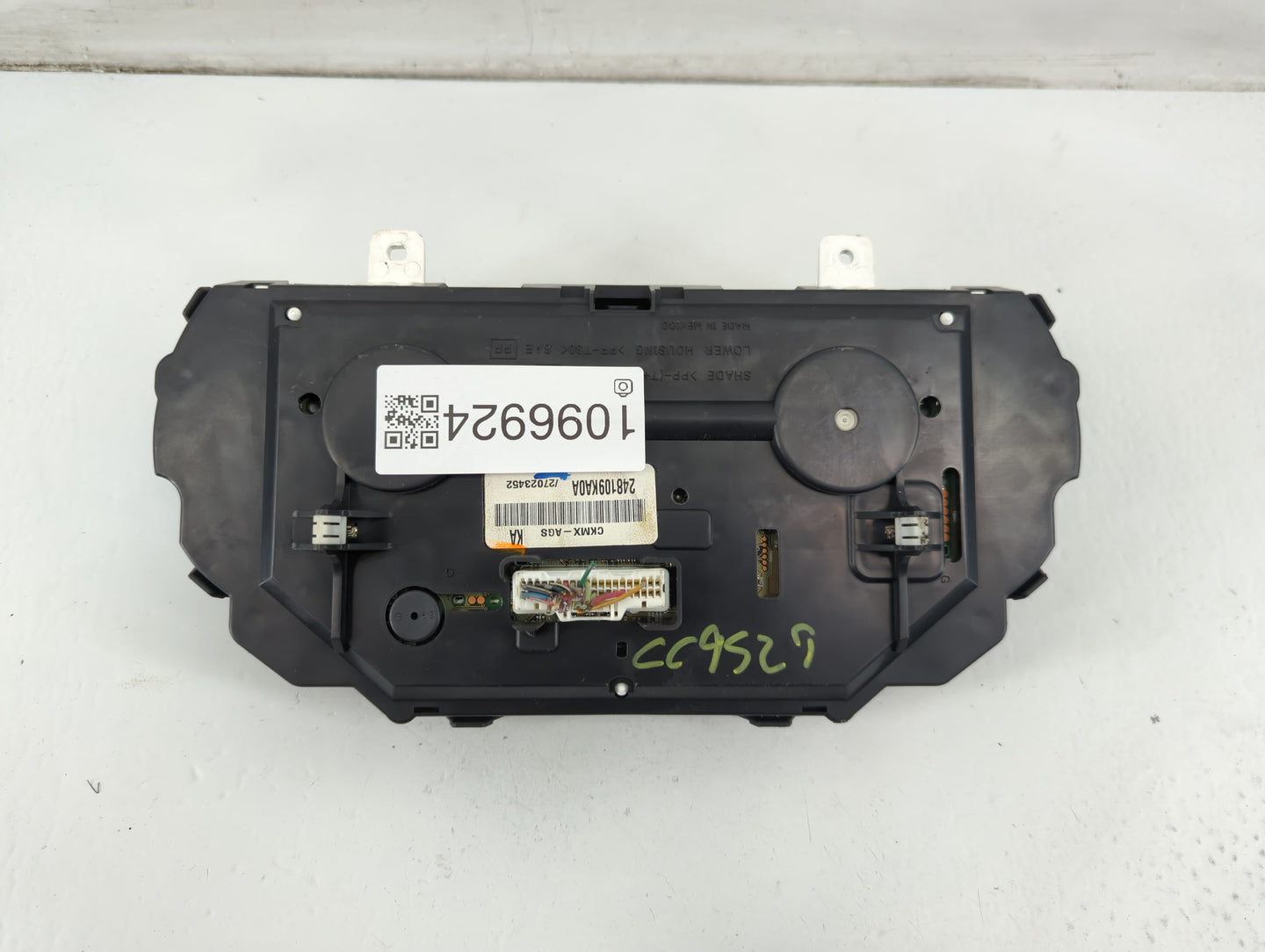 2013 Nissan Versa Instrument Cluster Speedometer Gauges P/N:248109KA0A Fits OEM Used Auto Parts - Oemusedautoparts1.com