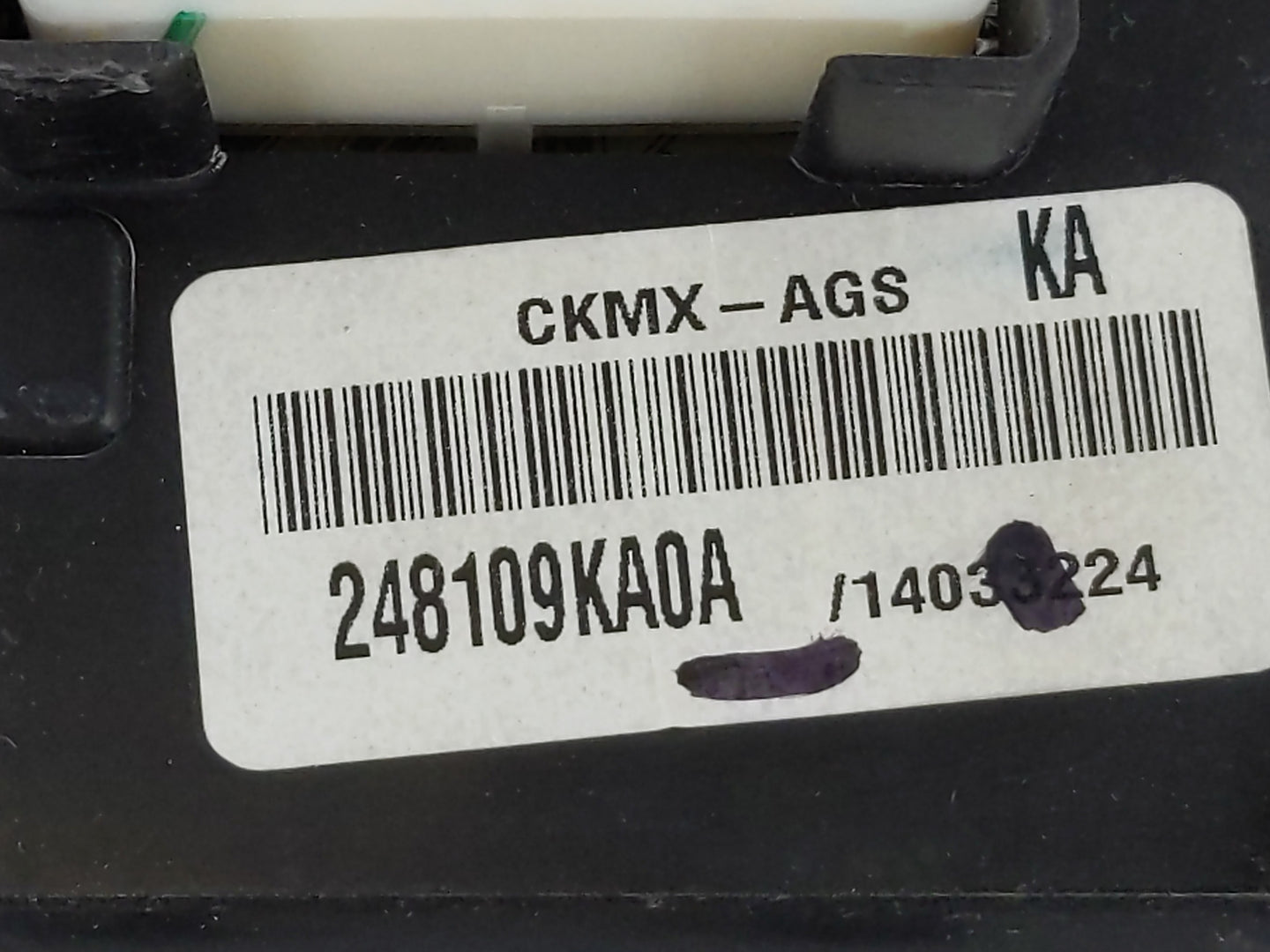 2013 Nissan Versa Instrument Cluster Speedometer Gauges P/N:248109KA0A Fits OEM Used Auto Parts - Oemusedautoparts1.com