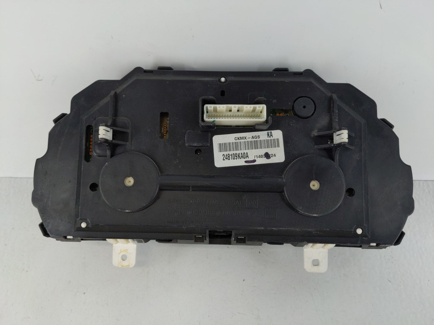 2013 Nissan Versa Instrument Cluster Speedometer Gauges P/N:248109KA0A Fits OEM Used Auto Parts - Oemusedautoparts1.com