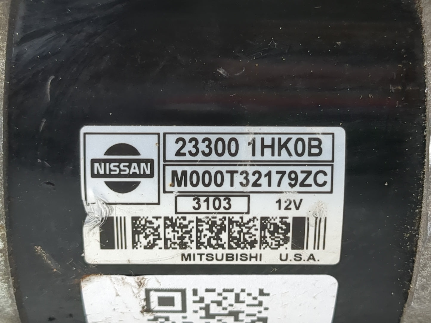 2012-2019 Nissan Versa Car Starter Motor Solenoid OEM P/N:23300 1HK0B Fits Fits 2012 2013 2014 2015 2016 2017 2018 2019 OEM 