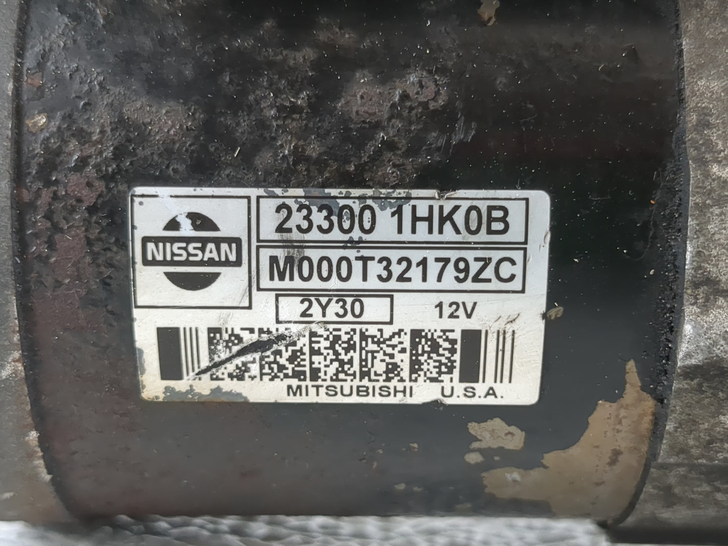 2012-2019 Nissan Versa Car Starter Motor Solenoid OEM P/N:23300 1HK0B Fits Fits 2012 2013 2014 2015 2016 2017 2018 2019 OEM 