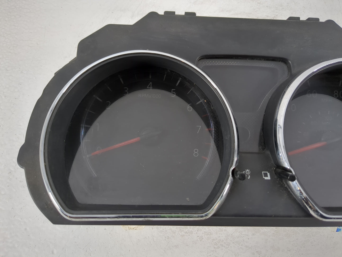 2013 Nissan Versa Instrument Cluster Speedometer Gauges P/N:CKMX-AGS KA 248109KA0A Fits OEM Used Auto Parts - Oemusedautopar