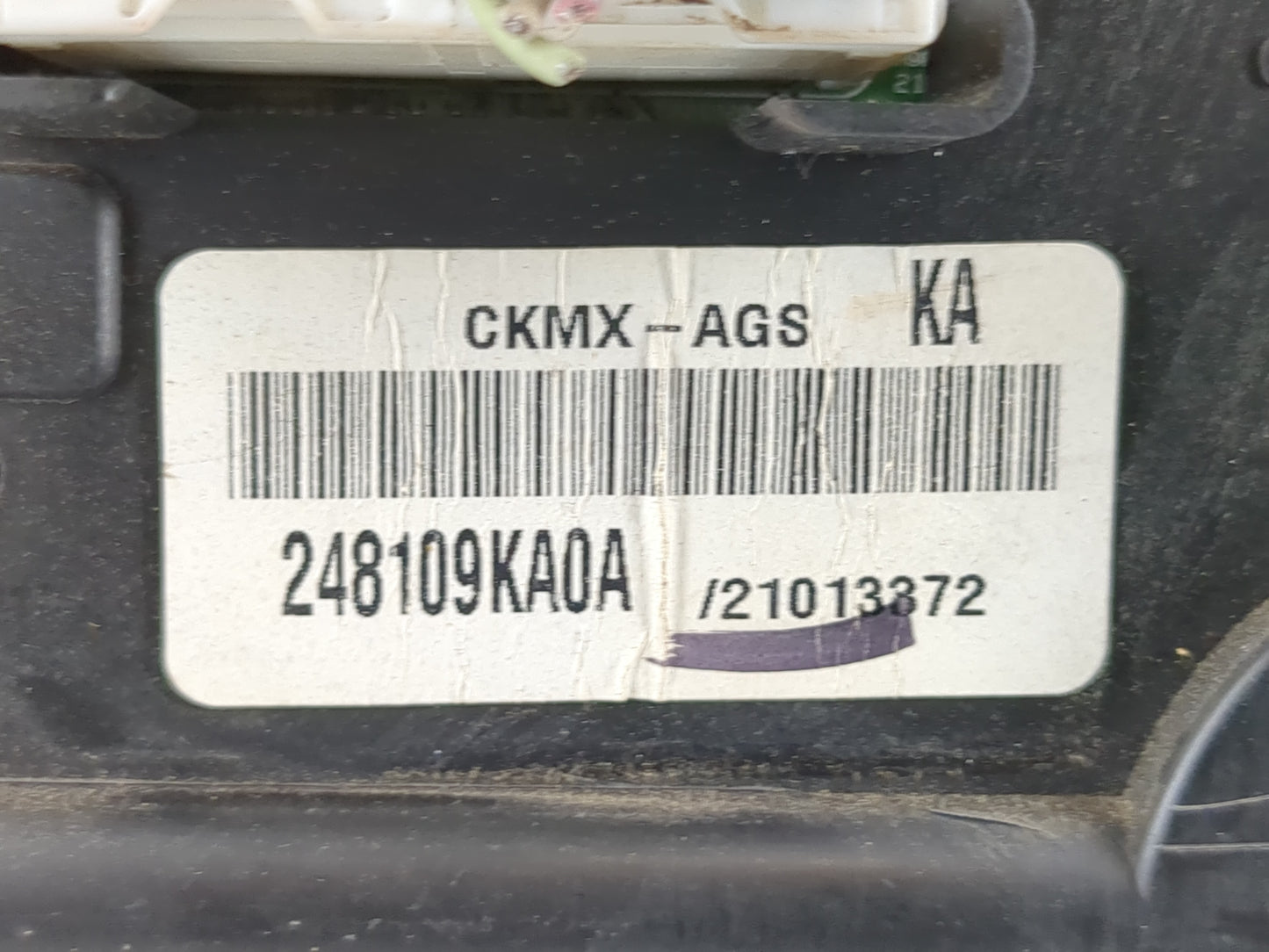 2013 Nissan Versa Instrument Cluster Speedometer Gauges P/N:CKMX-AGS KA 248109KA0A Fits OEM Used Auto Parts - Oemusedautopar