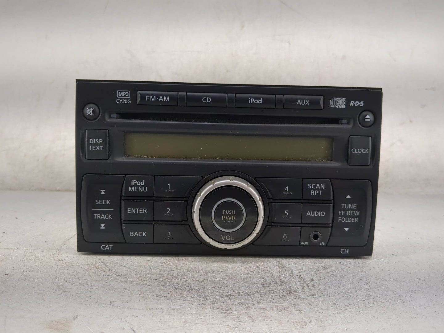 2012-2013 Nissan Versa Radio AM FM Cd Player Receiver Replacement P/N:281853AN1A PN-3135A Fits Fits 2012 2013 OEM Used Auto 