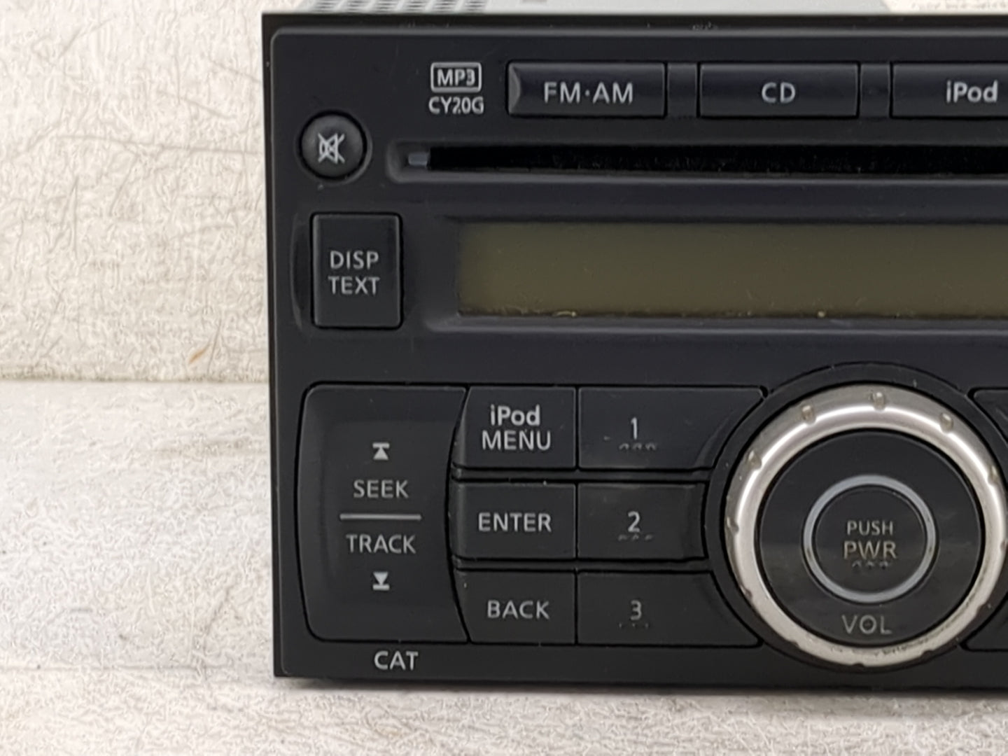 2012-2013 Nissan Versa Radio AM FM Cd Player Receiver Replacement P/N:281853AN1A PN-3135A Fits Fits 2012 2013 OEM Used Auto 