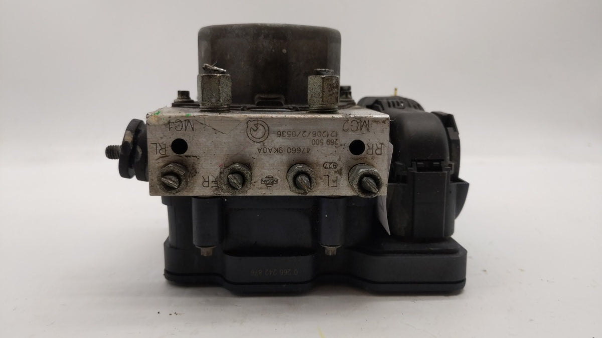 2013 Nissan Versa Anti-Lock Brake ABS Pump Module Actuator OEM P/N:47660 9KA0A 476609KA0A, 47660 9KAOA, 476609KAOA Fits OEM 