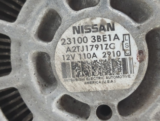 2012-2019 Nissan Versa Alternator Replacement Generator Charging Assembly Engine OEM P/N:23100 3BE1A Fits OEM Used Auto Parts