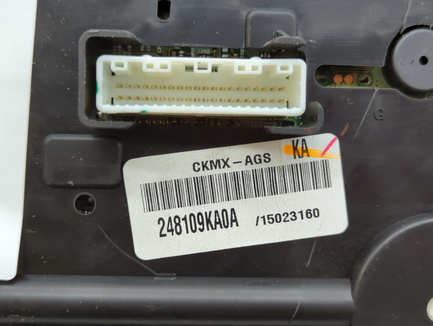 2013 Nissan Versa Instrument Cluster Speedometer Gauges P/N:248109KA0A Fits OEM Used Auto Parts - Oemusedautoparts1.com