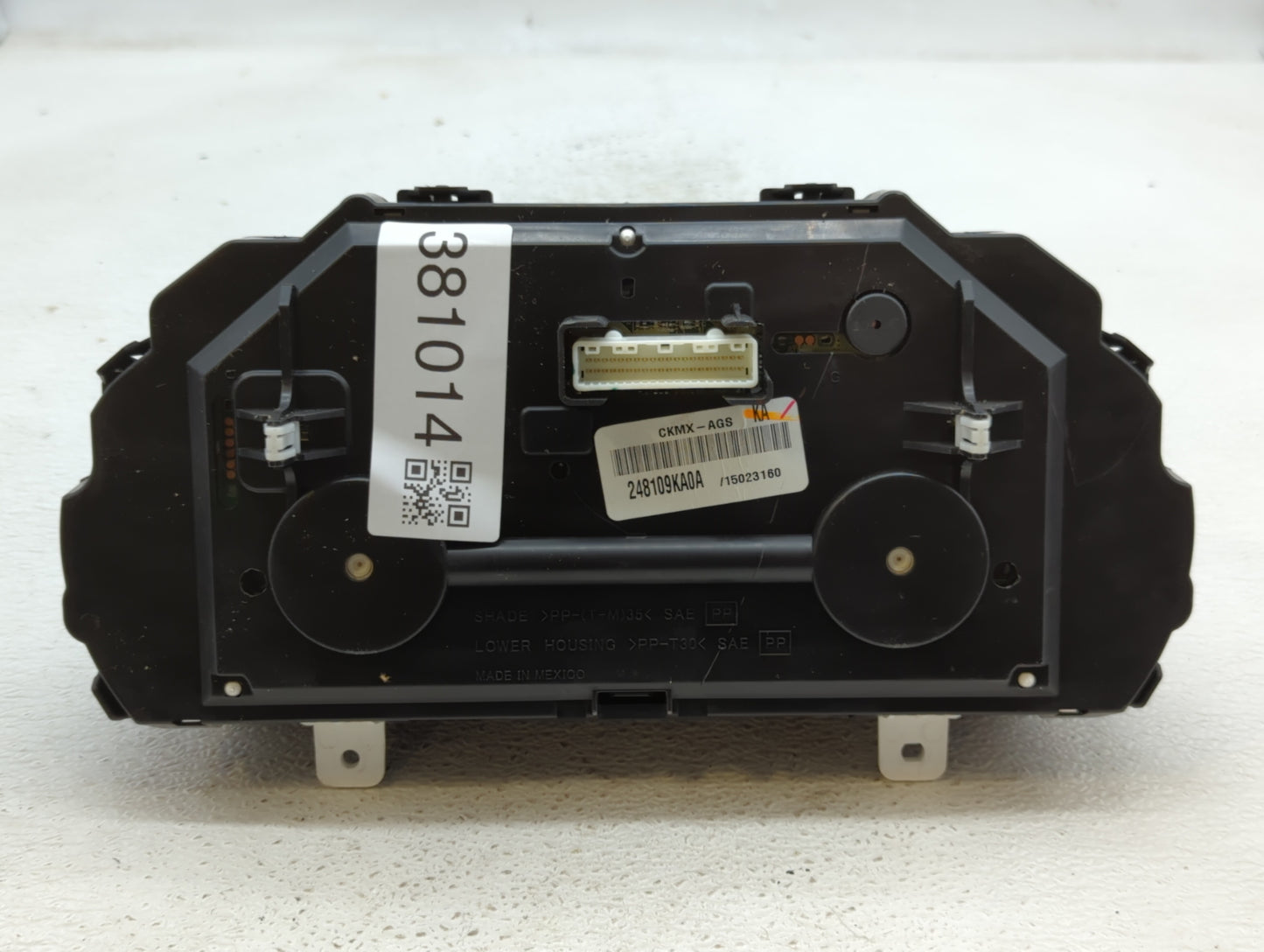 2013 Nissan Versa Instrument Cluster Speedometer Gauges P/N:248109KA0A Fits OEM Used Auto Parts - Oemusedautoparts1.com
