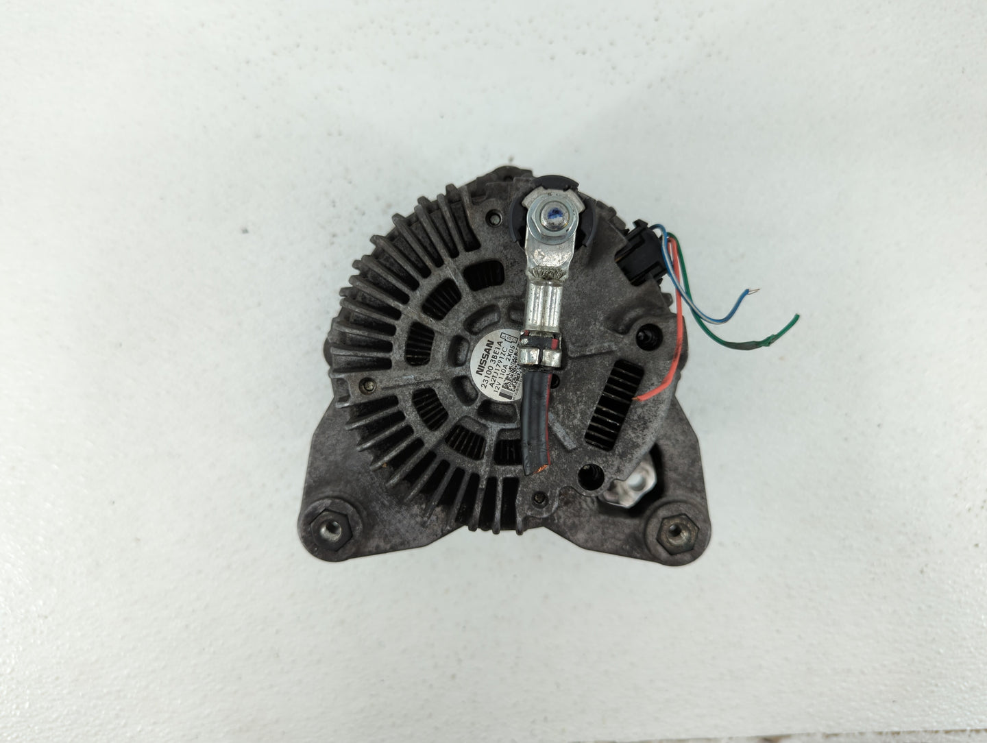 2012-2019 Nissan Versa Alternator Replacement Generator Charging Assembly Engine OEM P/N:23100 3BE1A Fits OEM Used Auto Part