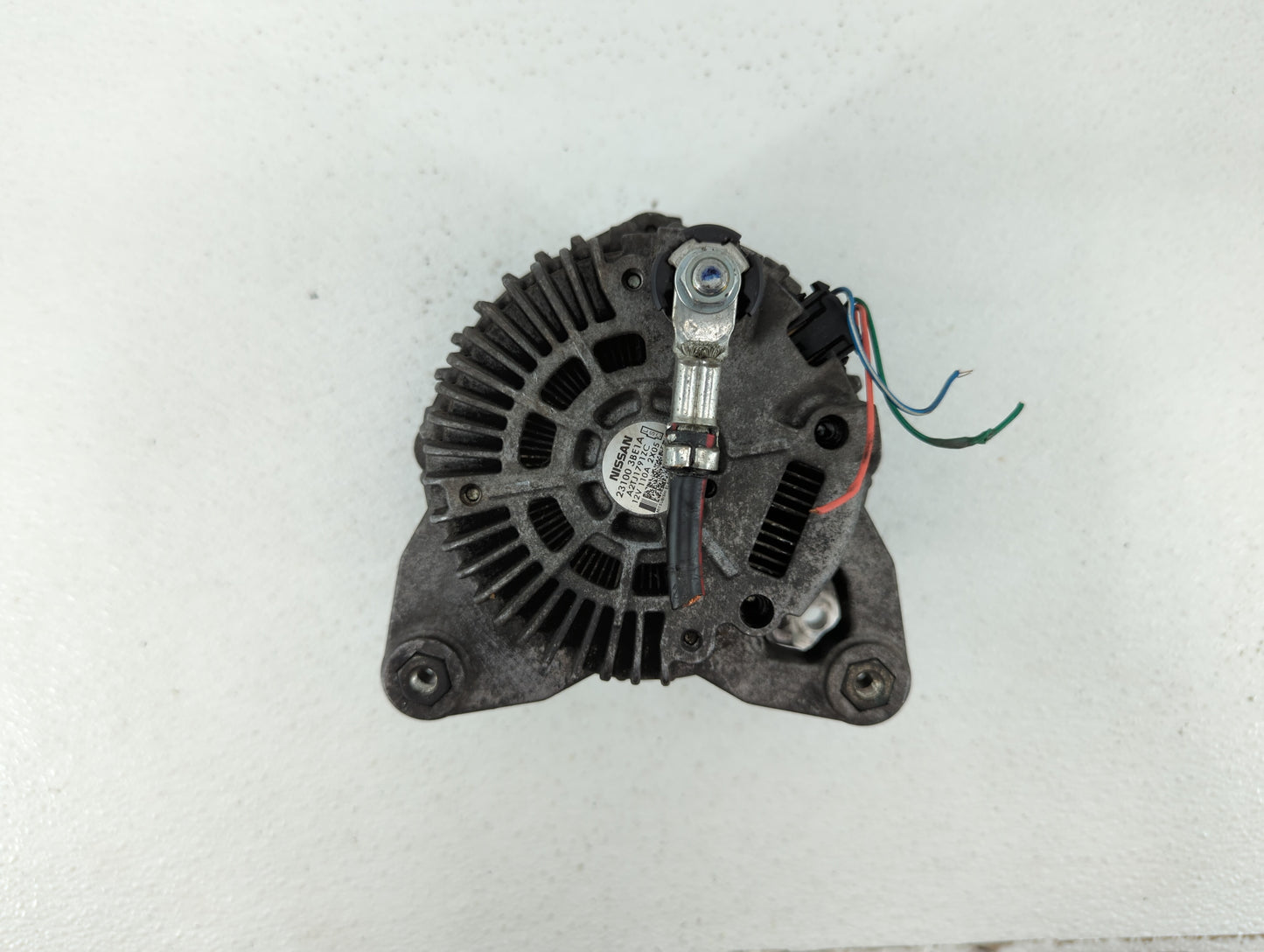 2012-2019 Nissan Versa Alternator Replacement Generator Charging Assembly Engine OEM P/N:23100 3BE1A Fits OEM Used Auto Part