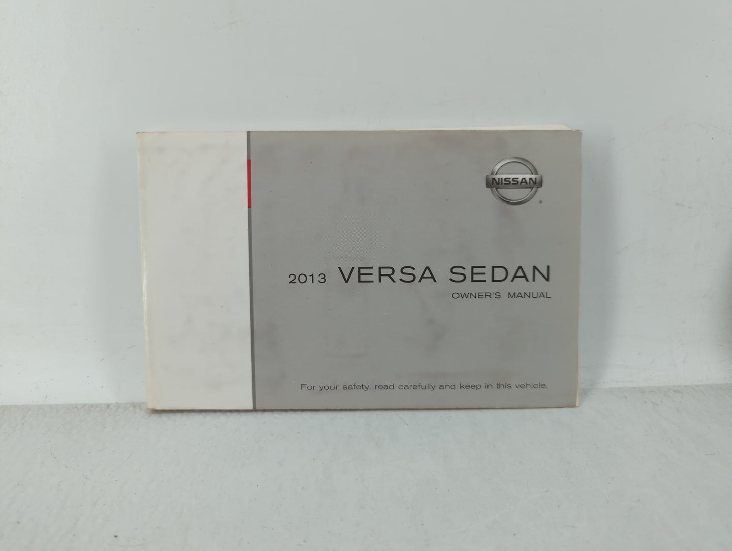 2013 Nissan Versa Owners Manual Book Guide P/N:OM3E 0N17U1 OEM Used Auto Parts - Oemusedautoparts1.com
