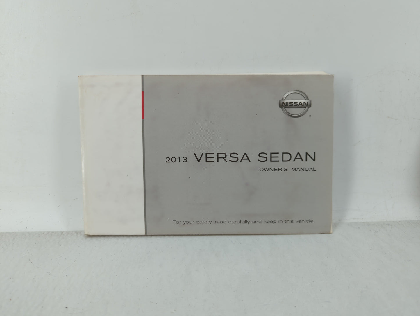 2013 Nissan Versa Owners Manual Book Guide P/N:OM3E 0N17U1 OEM Used Auto Parts - Oemusedautoparts1.com