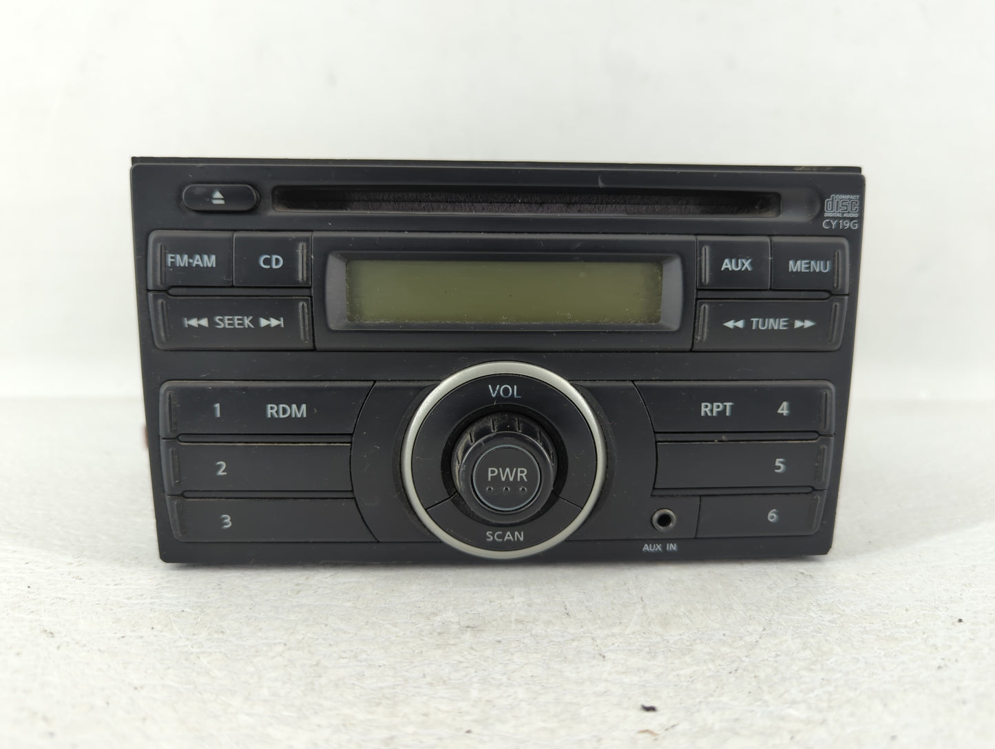 2012-2014 Nissan Versa Radio AM FM Cd Player Receiver Replacement P/N:28185 3AN0A Fits Fits 2012 2013 2014 OEM Used Auto Par