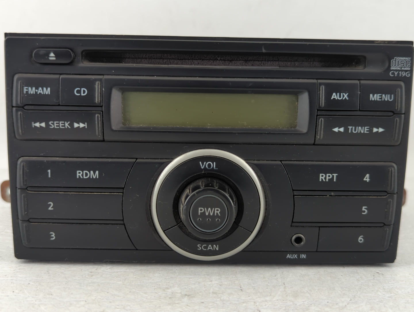 2012-2014 Nissan Versa Radio AM FM Cd Player Receiver Replacement P/N:28185 3AN0A Fits Fits 2012 2013 2014 OEM Used Auto Par