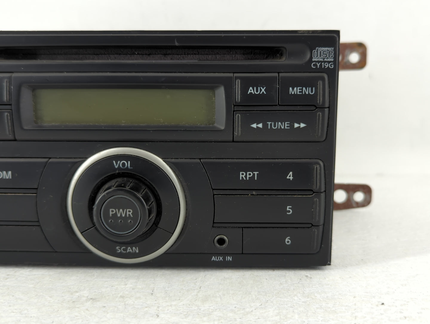 2012-2014 Nissan Versa Radio AM FM Cd Player Receiver Replacement P/N:28185 3AN0A Fits Fits 2012 2013 2014 OEM Used Auto Par
