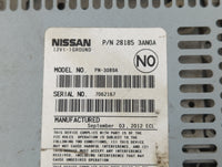 2012-2014 Nissan Versa Radio AM FM Cd Player Receiver Replacement P/N:28185 3AN0A Fits Fits 2012 2013 2014 OEM Used Auto Par
