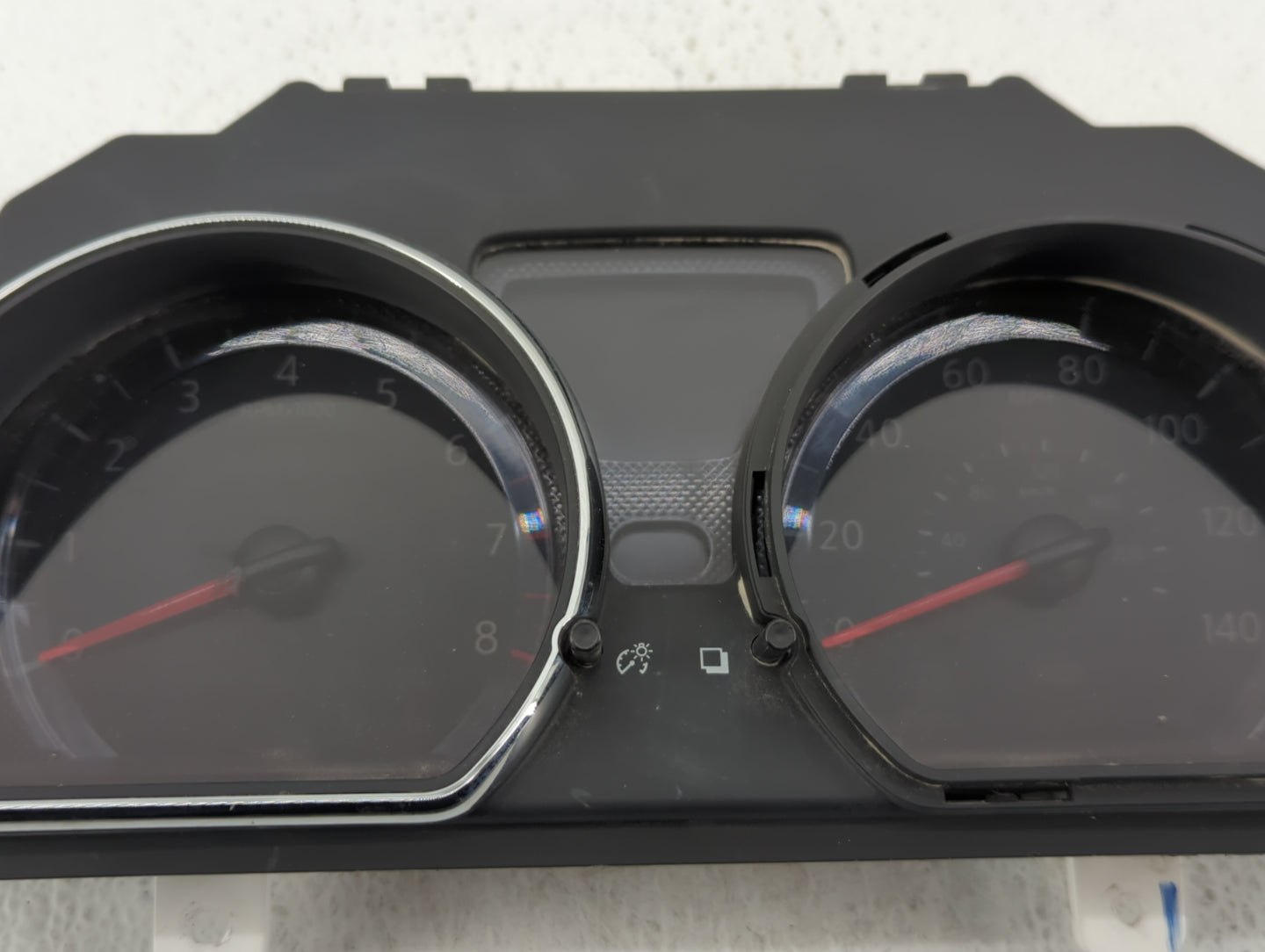 2013 Nissan Versa Instrument Cluster Speedometer Gauges P/N:248109KA0A Fits OEM Used Auto Parts - Oemusedautoparts1.com