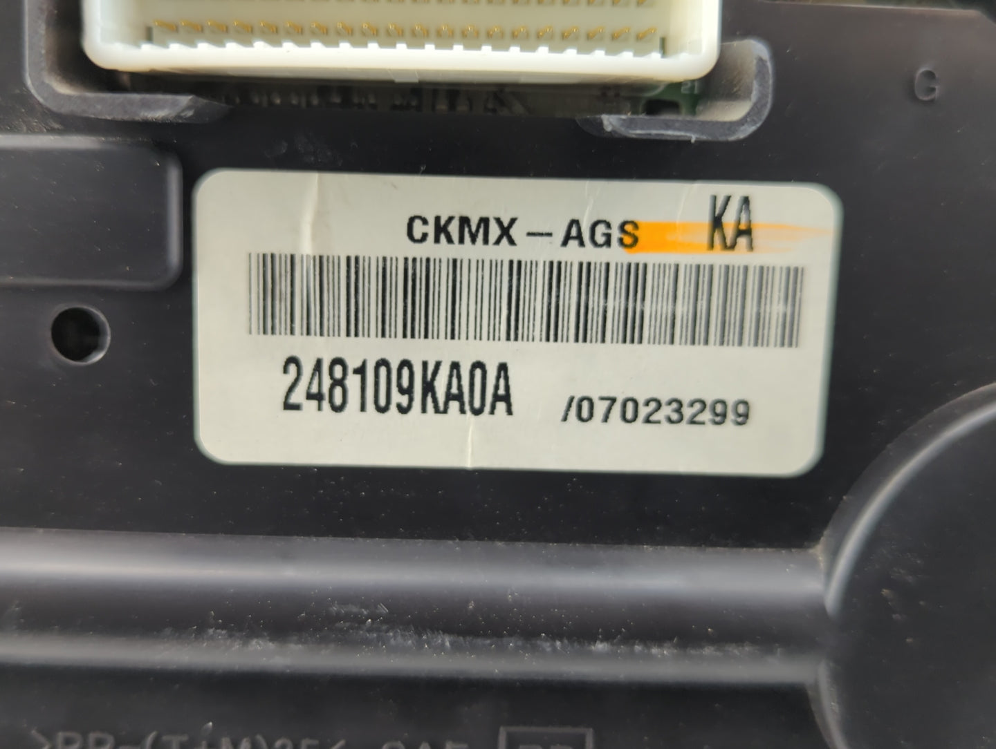 2013 Nissan Versa Instrument Cluster Speedometer Gauges P/N:248109KA0A Fits OEM Used Auto Parts - Oemusedautoparts1.com