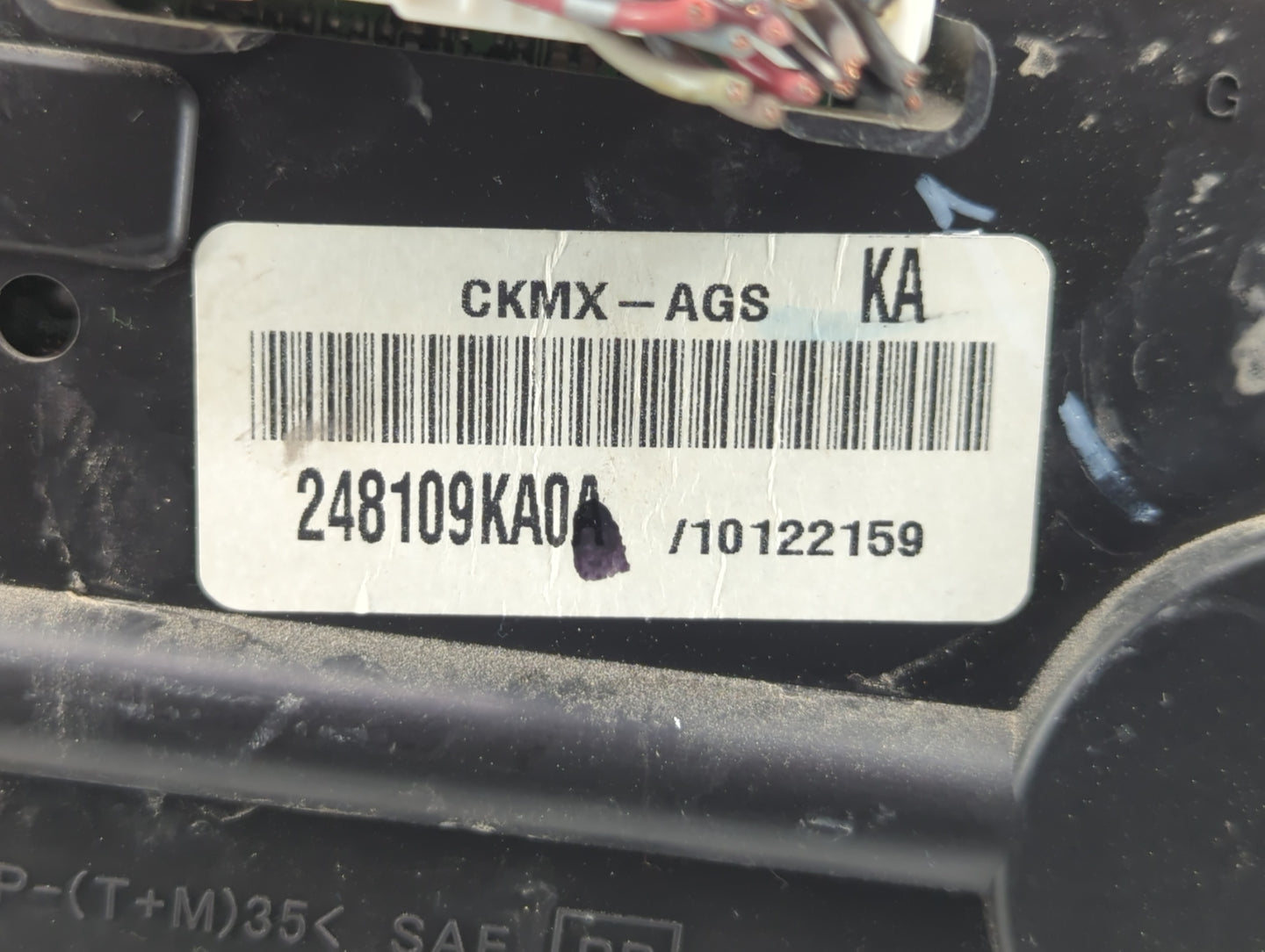 2013 Nissan Versa Instrument Cluster Speedometer Gauges P/N:248109KA0A Fits OEM Used Auto Parts - Oemusedautoparts1.com