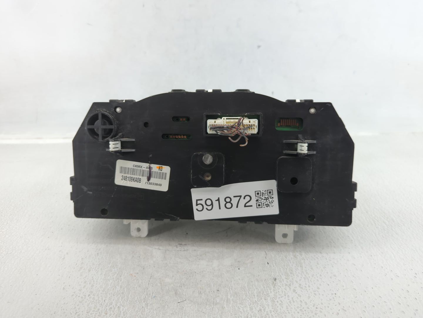 2013 Nissan Versa Instrument Cluster Speedometer Gauges P/N:248109KA0B Fits OEM Used Auto Parts - Oemusedautoparts1.com