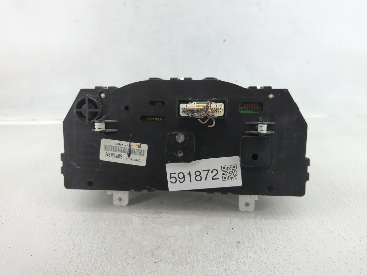 2013 Nissan Versa Instrument Cluster Speedometer Gauges P/N:248109KA0B Fits OEM Used Auto Parts - Oemusedautoparts1.com