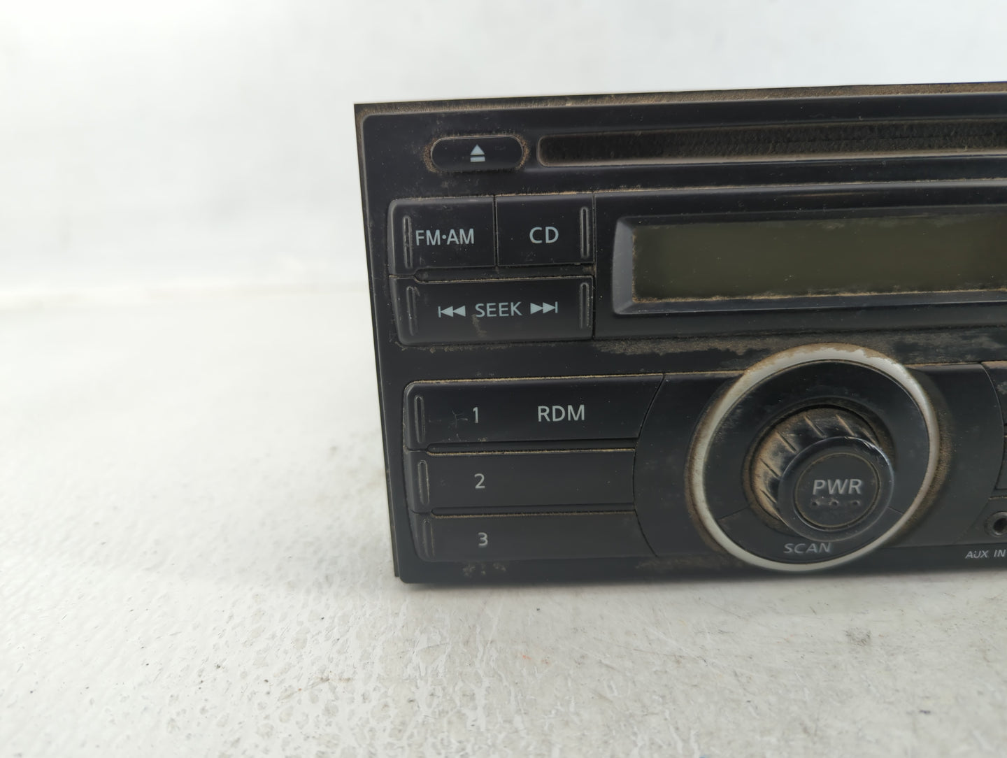 2012-2014 Nissan Versa Radio AM FM Cd Player Receiver Replacement P/N:28185 3AN0A Fits Fits 2012 2013 2014 OEM Used Auto Par