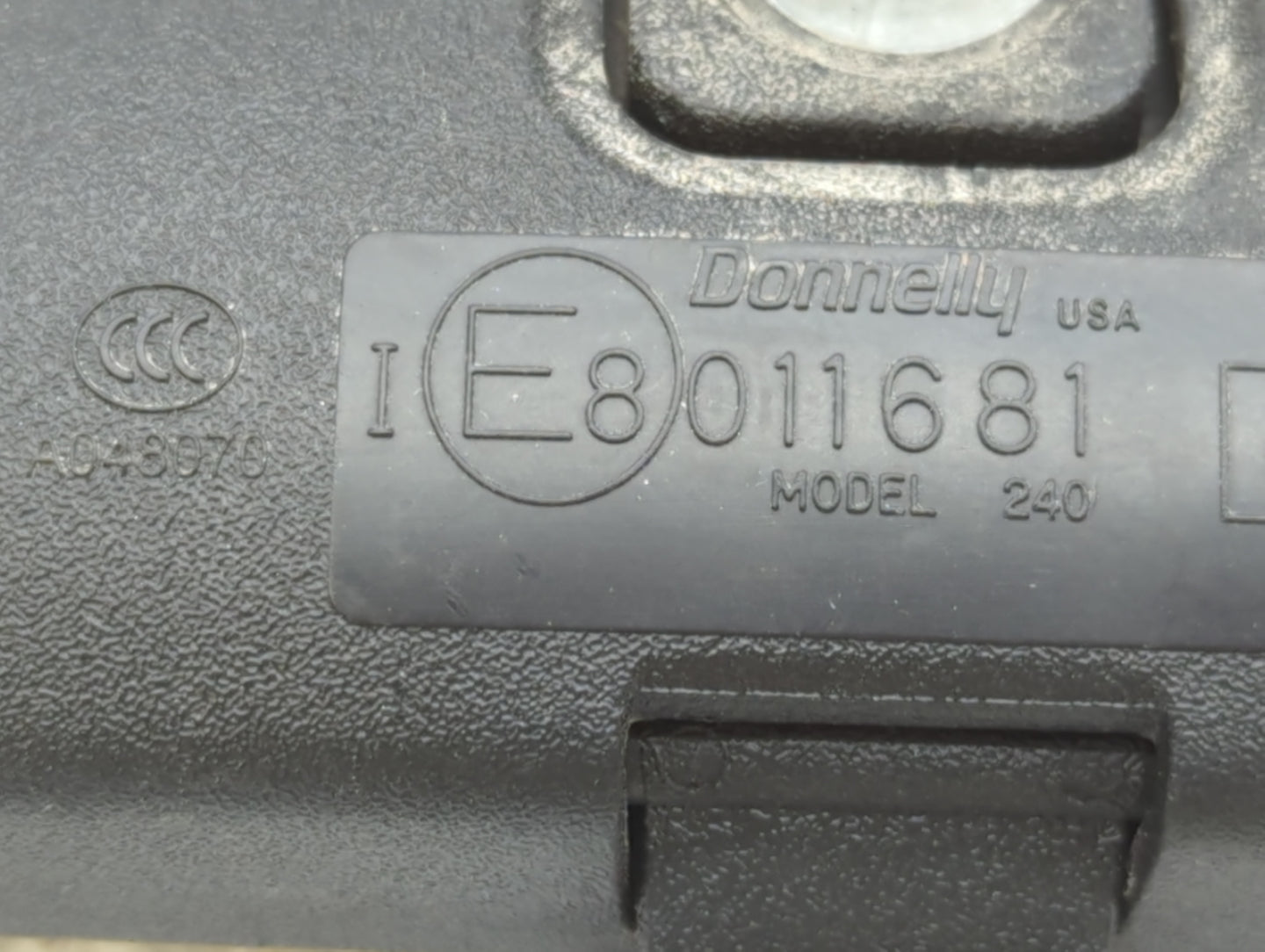 2007-2022 Nissan Versa Interior Rear View Mirror Replacement OEM P/N:E8011681 Fits OEM Used Auto Parts - Oemusedautoparts1.c