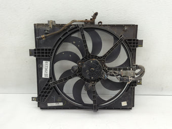 compare product 2012-2019 Nissan Versa Left Radiator Fan Motor Assembly Black