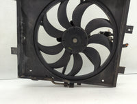 2012-2019 Nissan Versa Left Radiator Fan Motor Assembly Black - Oemusedautoparts1.com