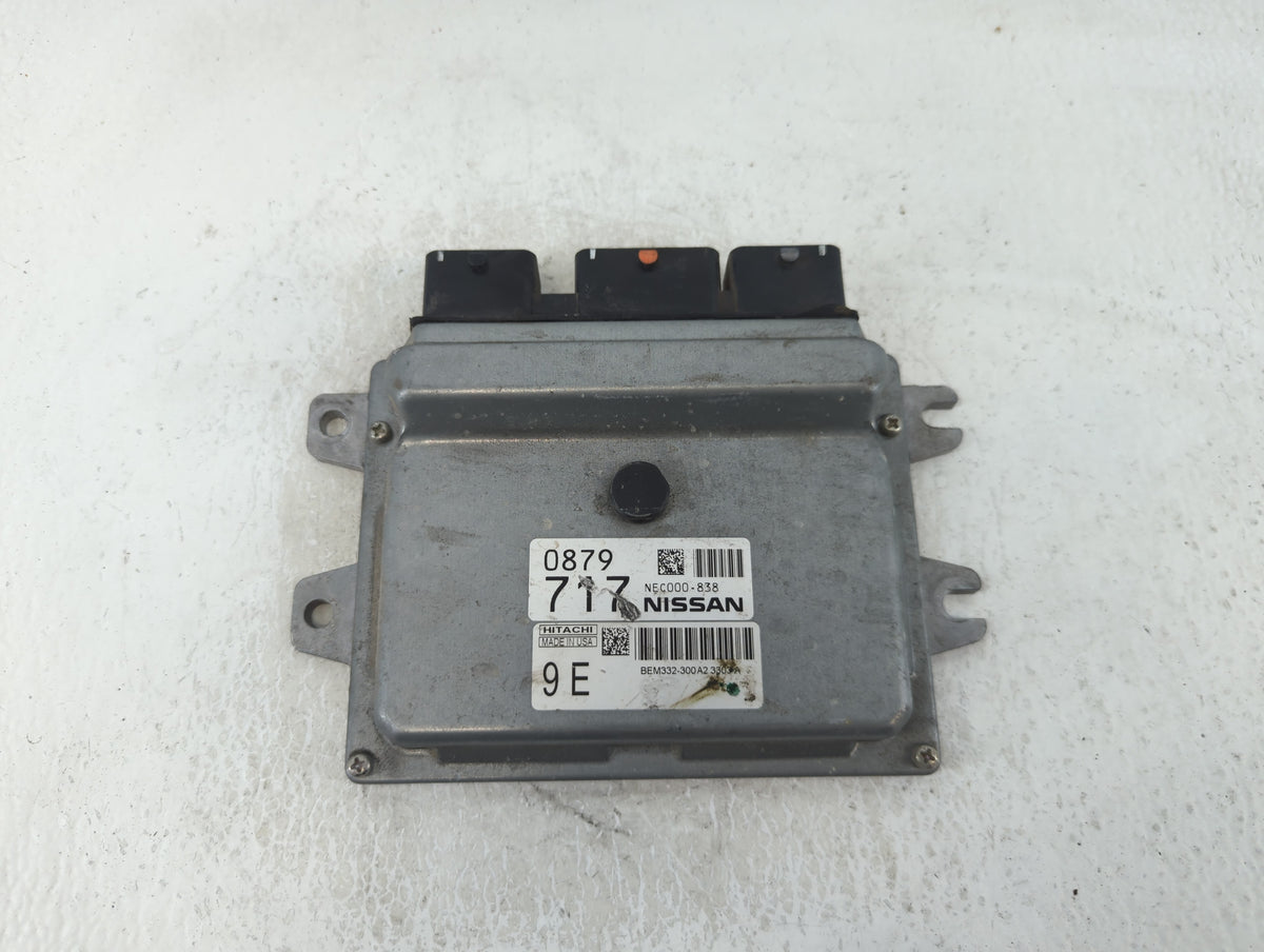 2013 Nissan Versa PCM Engine Control Computer ECU ECM PCU OEM P/N:BEM332-300 A2 3303 A NEC000-838 OEM Used Auto Parts - Oemu