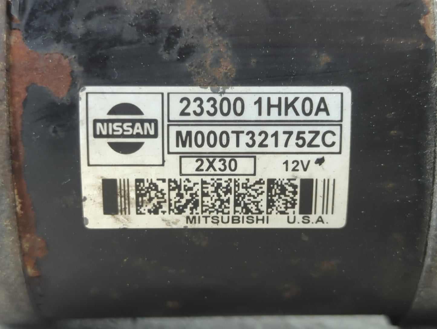 2012-2019 Nissan Versa Car Starter Motor Solenoid OEM P/N:23300 1HK0A Fits Fits 2012 2013 2014 2015 2016 2017 2018 2019 OEM 