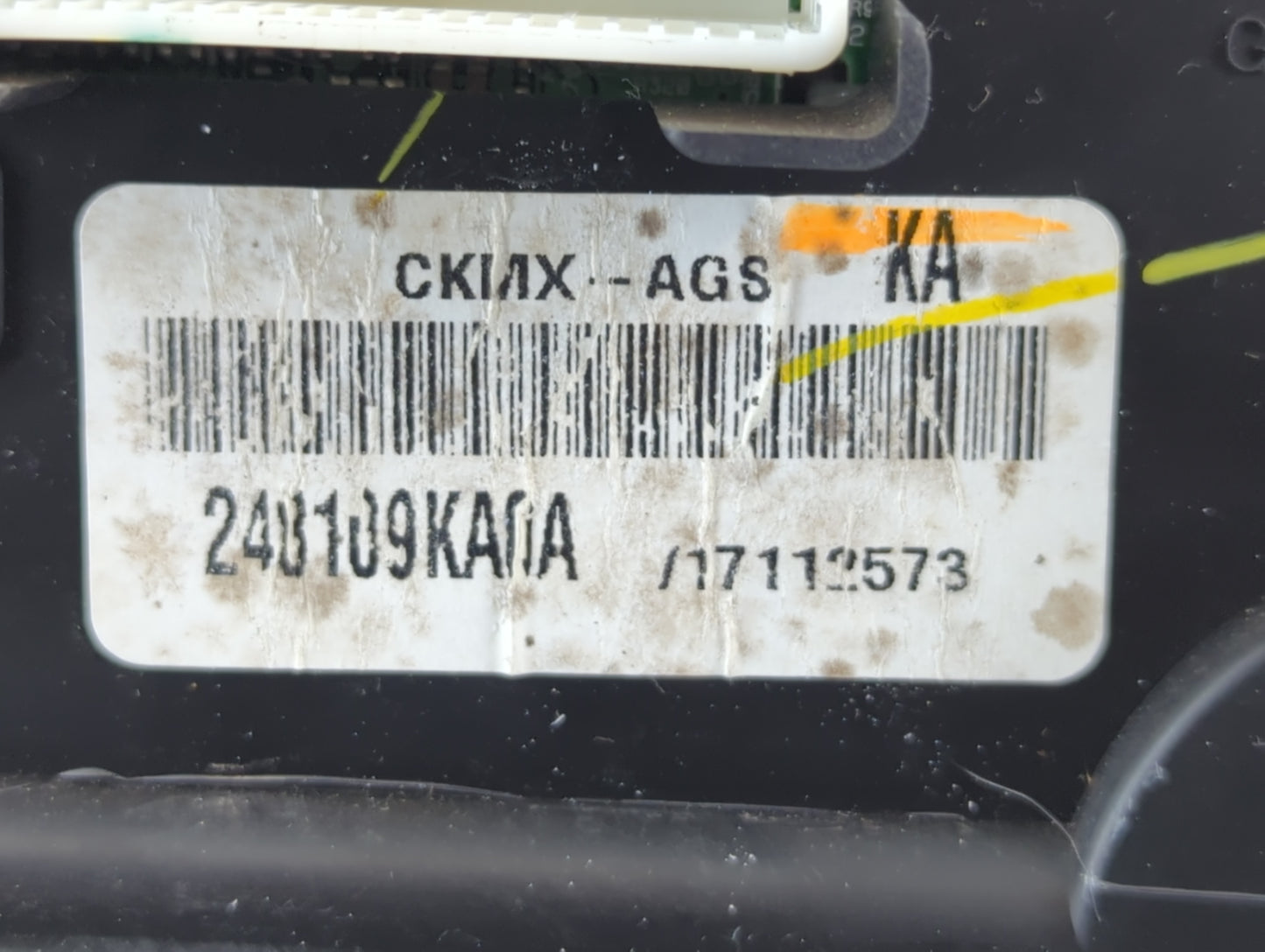 2013 Nissan Versa Instrument Cluster Speedometer Gauges P/N:248109KA0A Fits OEM Used Auto Parts - Oemusedautoparts1.com