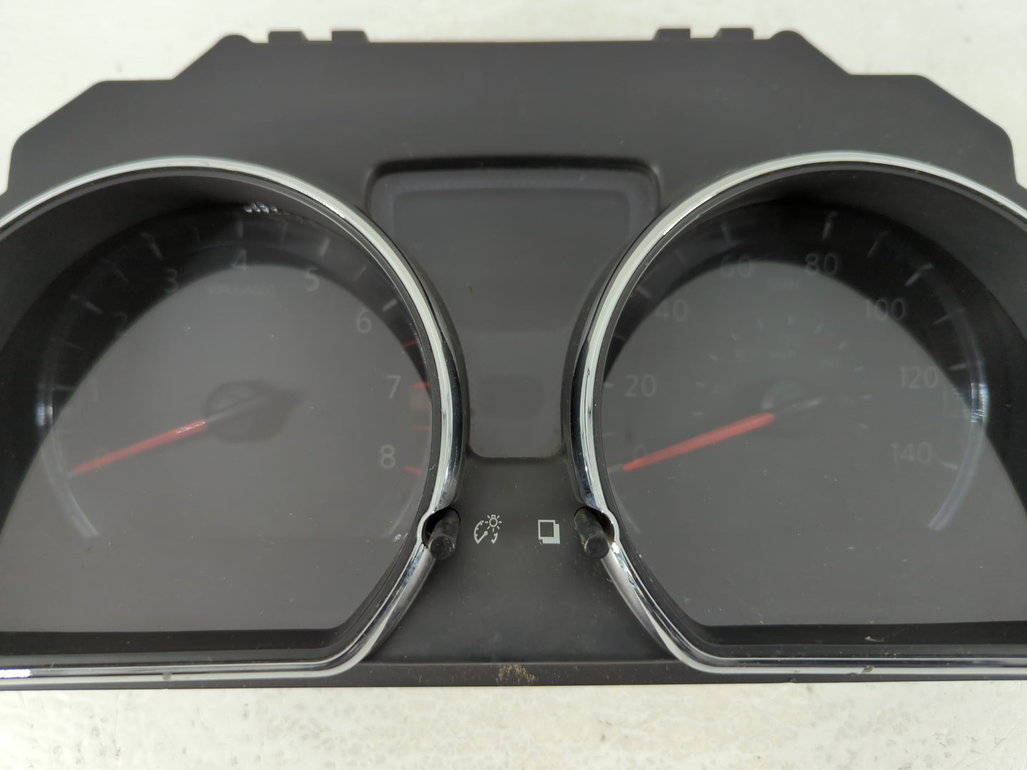 2013 Nissan Versa Instrument Cluster Speedometer Gauges P/N:248109KA0A Fits OEM Used Auto Parts - Oemusedautoparts1.com