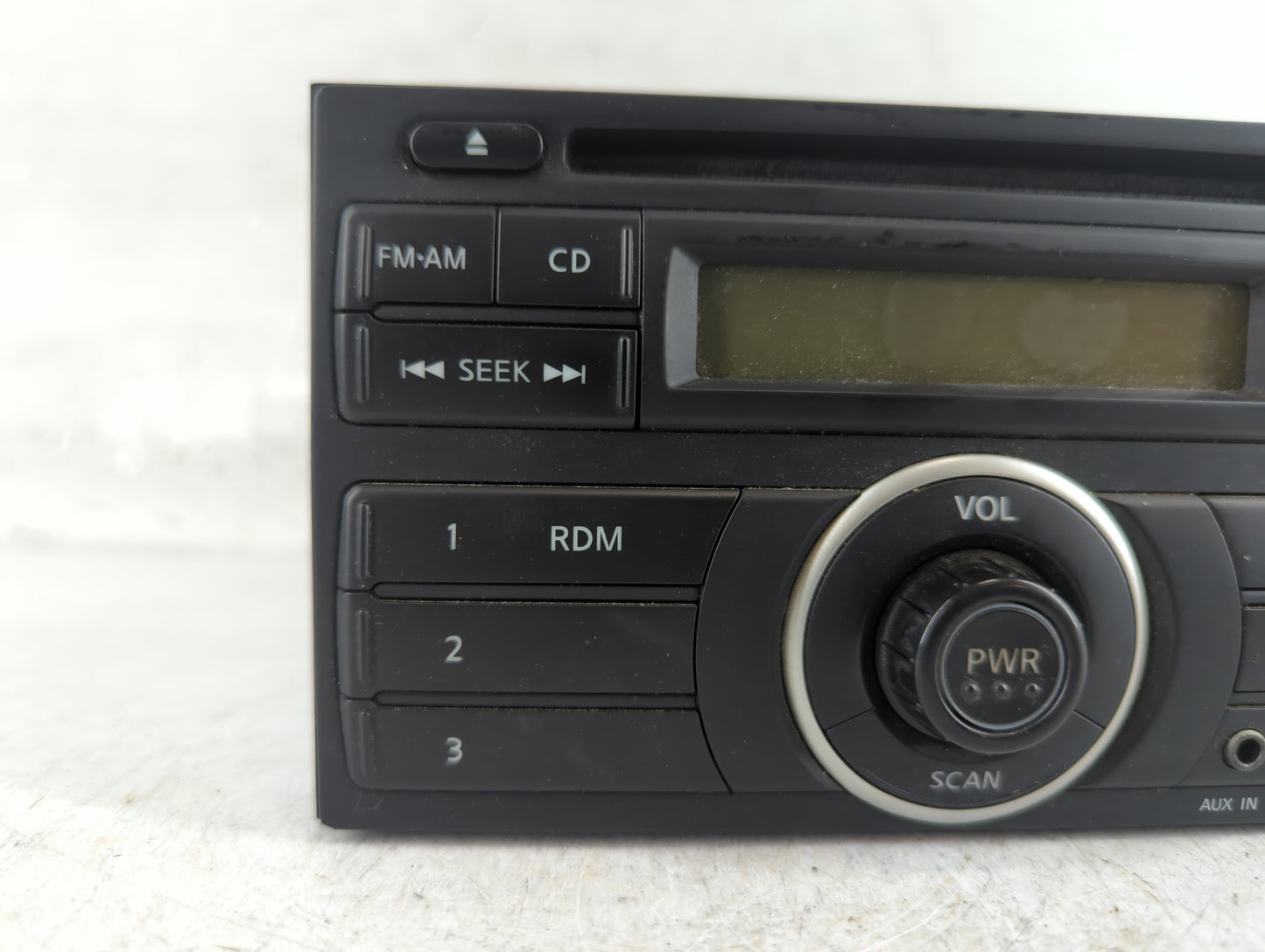 2012-2014 Nissan Versa Radio AM FM Cd Player Receiver Replacement P/N:28185 3AN0A Fits Fits 2012 2013 2014 OEM Used Auto Par