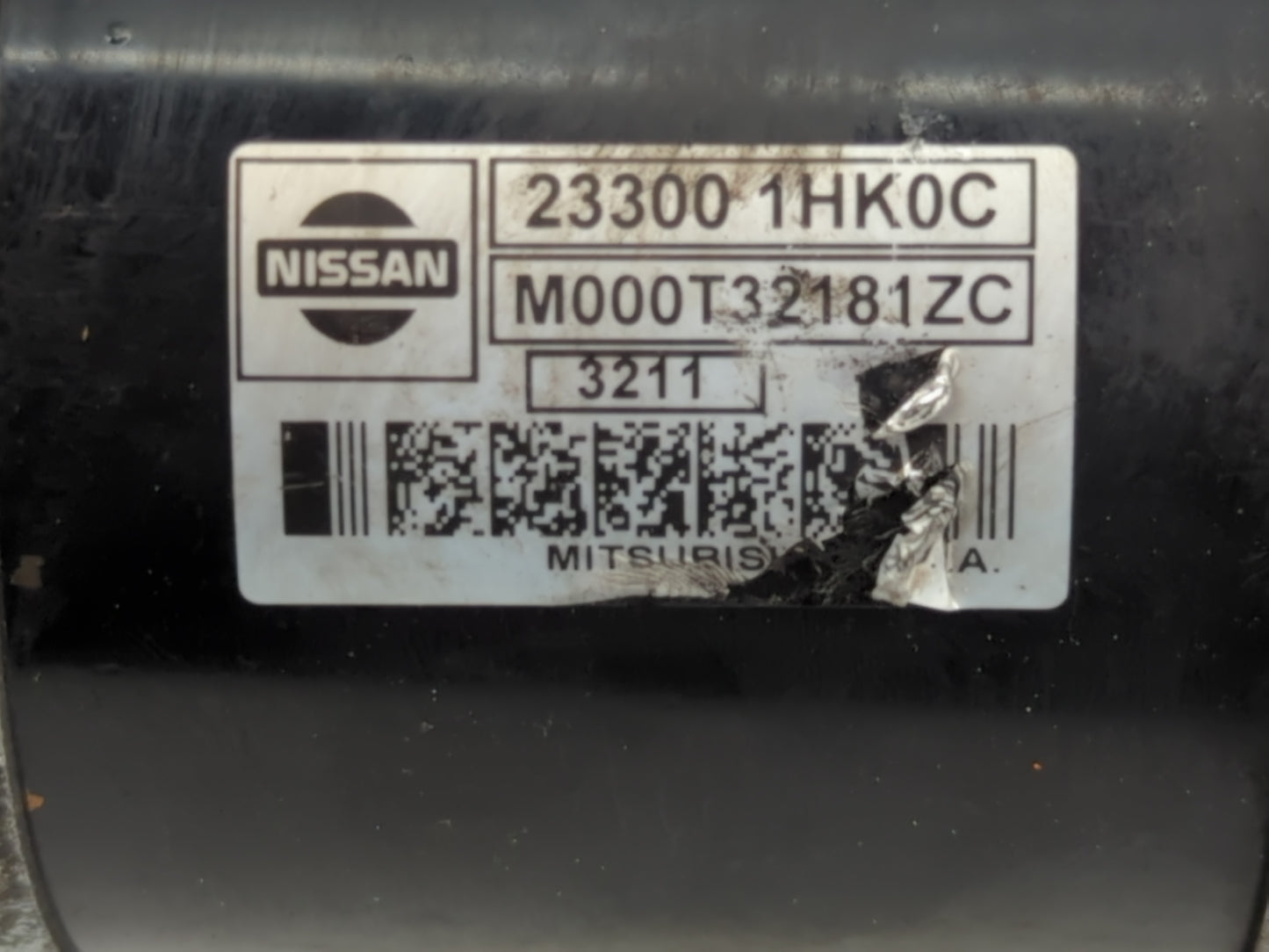 2012-2019 Nissan Versa Car Starter Motor Solenoid OEM P/N:23300 1HK0C Fits Fits 2012 2013 2014 2015 2016 2017 2018 2019 OEM 